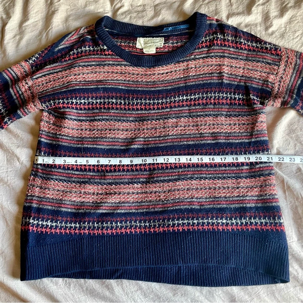 Urban Outfitters Coincidence & Chance Fair Isle Cotton Blend Knit Sweater Size M - Picture 5 of 8